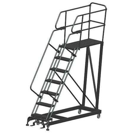 Roll Work Platform, Steel, Single, 70 In.H MPN:SEP7-2448