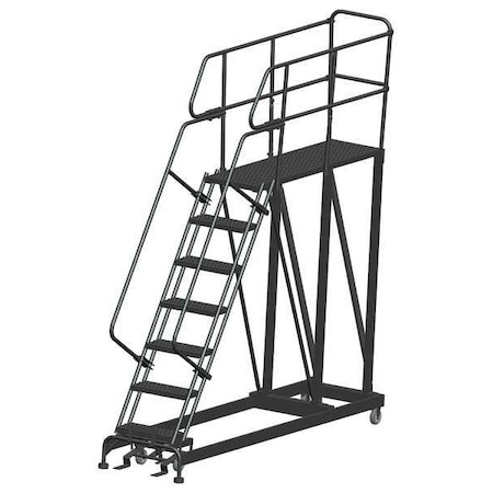 Roll Work Platform, Steel, Single, 70 In.H MPN:SEP7-2460