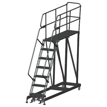 Roll Work Platform, Steel, Single, 70 In.H MPN:SEP7-2472