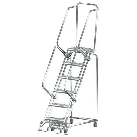 Lockstep Roll Ladder, T304 Steel, 60 in.H MPN:SS062414G