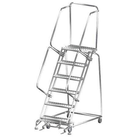 Lockstep Rolling Ladder, Steel, 60 in.H MPN:SS063214P