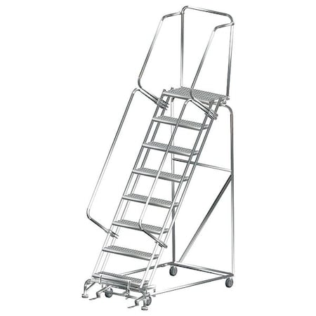 Lockstep Roll Ladder, T304 Steel, 80 in.H MPN:SS083214G