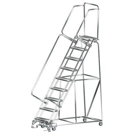 Lockstep Roll Ladder, T304 Steel, 90 in.H MPN:SS093214G