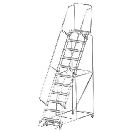 Lockstep Roll Ladder, T304 Steel, 110 in.H MPN:SS113214P