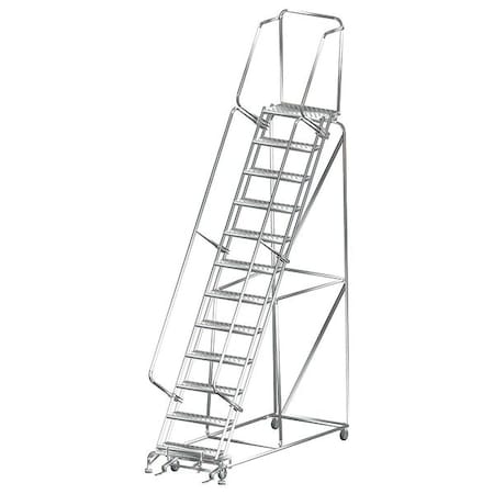 Lockstep Roll Ladder, T304 Steel, 120 in.H MPN:SS123214P