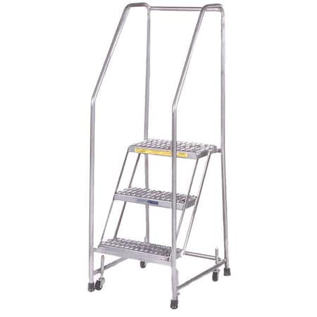 Rolling Ladder, T304 Steel, 28-1/2 in.H MPN:SS320P