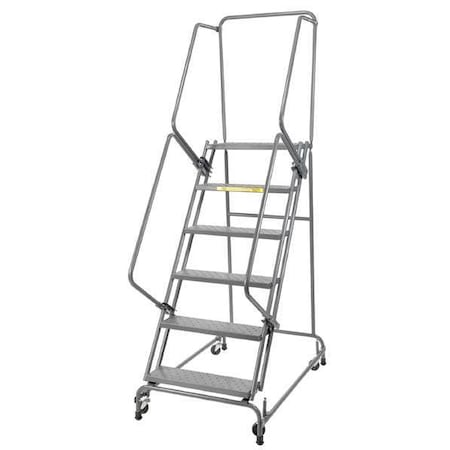 Roll Ladder, T304 Stainless Steel, 60 in.H MPN:SS630P