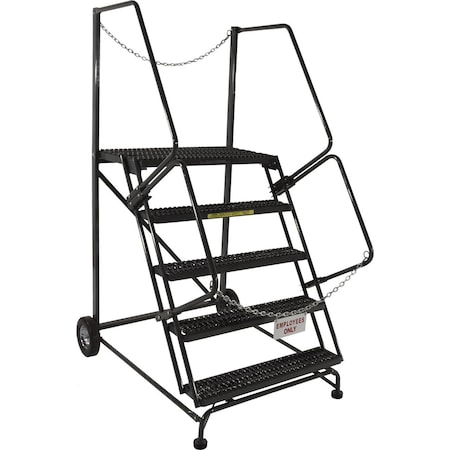 Tilt and Roll Laddr, 32in.Wx60in.D, 5 Step MPN:SW-TA-5-24