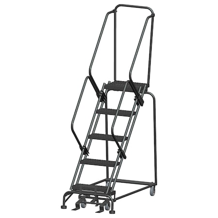 Stock Picking Roll Ladder, Steel, 50 in.H MPN:SW524G