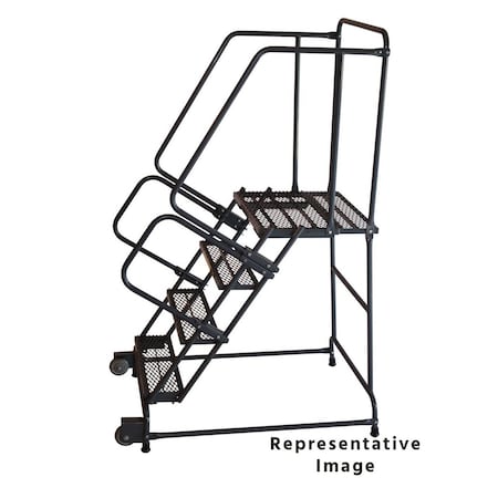 Rolling Ladder, Steel, 60 in.H MPN:TR-6-X