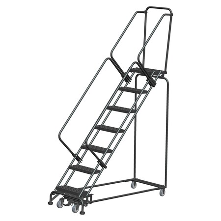 Lockstep Rolling Ladder, Steel, 70 in.H MPN:WA-SW072414G