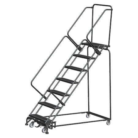 Lockstep Rolling Ladder, Steel, 70 in.H MPN:WA-SW073214R