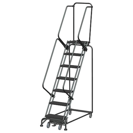 Lockstep Rolling Ladder, Steel, 70 in.H MPN:WA072414G