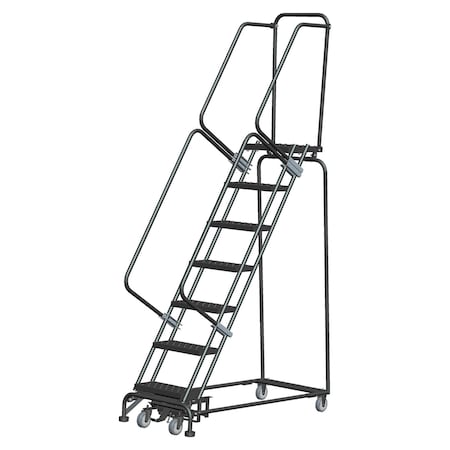 Lockstep Rolling Ladder, Steel, 70 in.H MPN:WA072414P