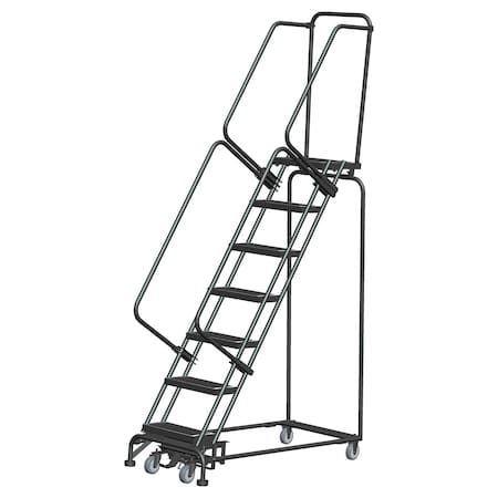 Slope Lockstep Roll Ladder, Steel, 70 in.H MPN:WA072414R