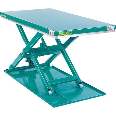 Lift Table, Low Profile, Ground Entry MPN:BM-GLP-2.2K-34R-4055-H