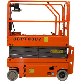 Ballymore Drivable Mini Scissor Lift 19' Platform 500 Lb. Capacity - DMSL-19 DMSL-19