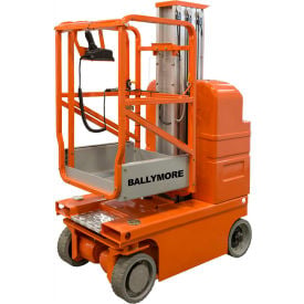 Ballymore Drivable Vertical Mast Lift 18' Platform 330 Lb. Capacity - DVML-18 DVML-18