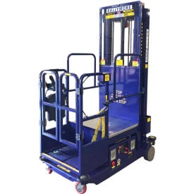Drivable Power Stocker Lift 18' Blue - PS-12D PS-12D-B