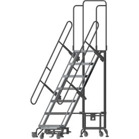 Ballymore Foldable Hybrid Rolling Ladder W/ Docking Station 7 Steps 12