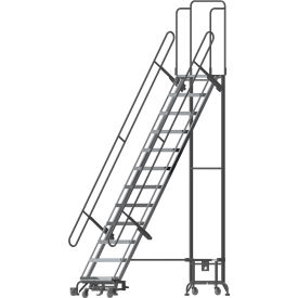 Ballymore Foldable Hybrid Rolling Ladder W/ Docking Station 12 Steps 12