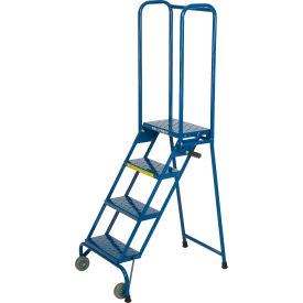 4 Step Modified Lock-N-Stock Folding Ladder - LS42410 LS42410