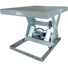 Ballymore SXT Stainless Steel Scissor Lift Table Hand Operated 4000 lb. Cap. 48