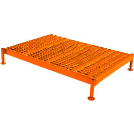 Ballymore 71 X 24 Heavy Duty Adjustable Height Steel Work Platform Orange 5 - 8