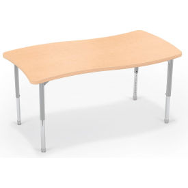 MooreCo™ Hierarchy Creator Rectangle Table Fusion Maple Matching Edge 1643Q7909-7909