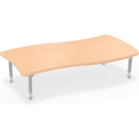 MooreCo™ Hierarchy Creator Rectangle Table Youth Height Fusion Maple Matching Edge 1663Q7909-7909