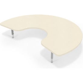 MooreCo™ Hierarchy Activity Kidney Table Youth Height Neutral Weft Matching Edge 66682K-V-5875-5875