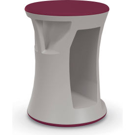 MooreCo™ Hierarchy Flipz Stool Maroon 83464-Currant
