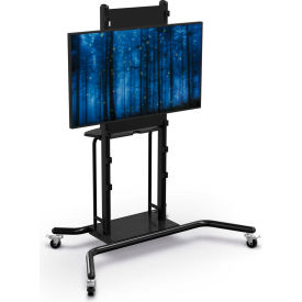 MooreCo™ iTeach Spider Flat Panel Cart - Manual Height Adjustable 37650