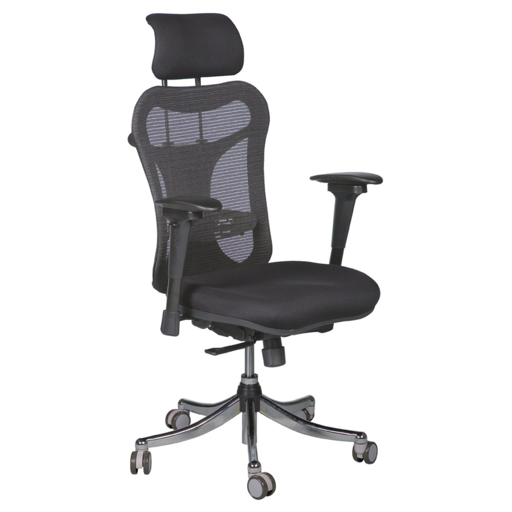 Balt Ergo Executive Ergonomic Mesh-Back Adjustable Chair, Black MPN:34434