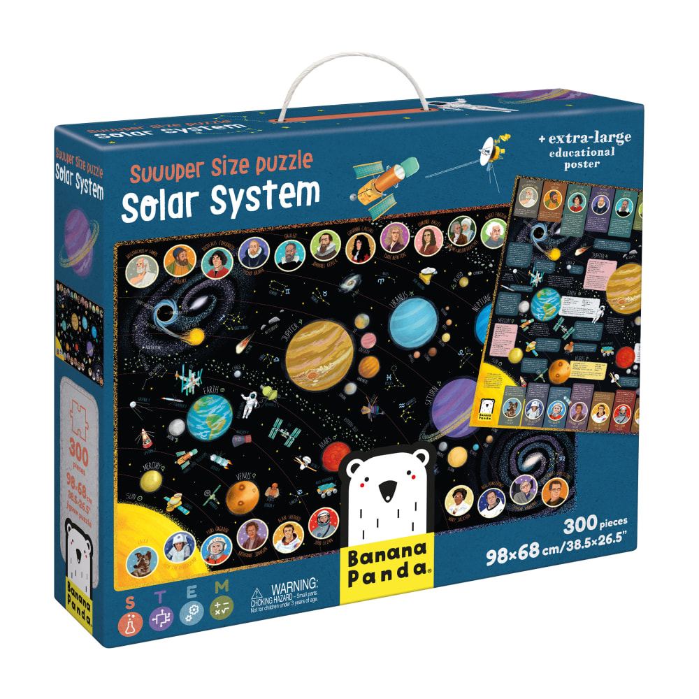 Banana Panda Suuuper Size Puzzle, Solar System, Ages 7+ MPN:BPN49110