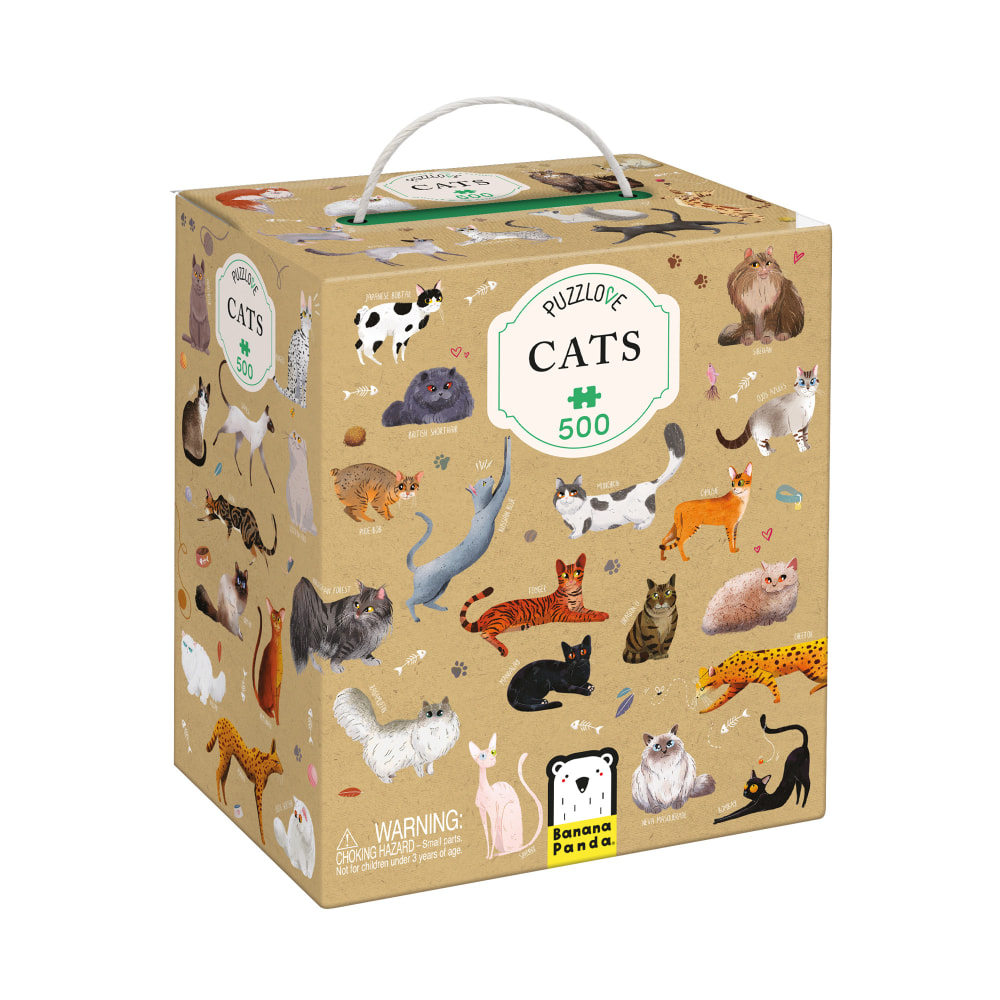 Banana Panda Puzzlove, Cats, Ages 9+ MPN:BPN49215