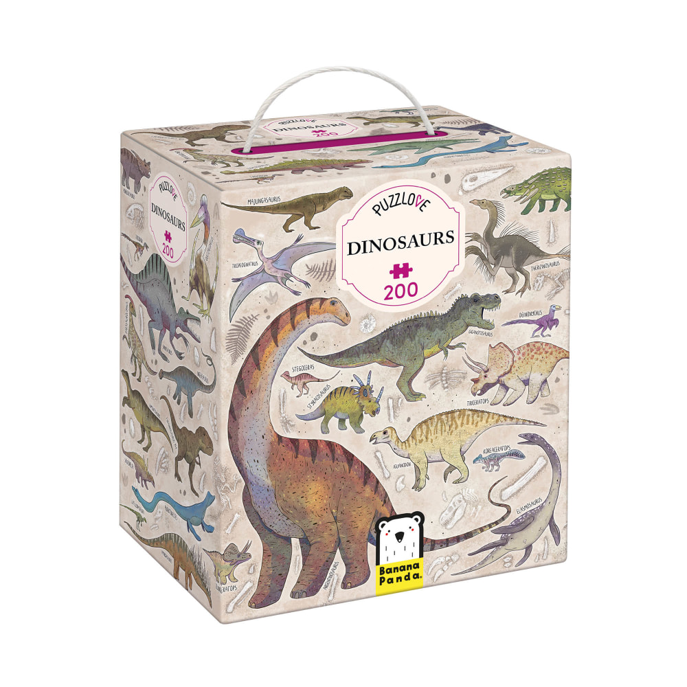 Banana Panda Puzzlove, Dinosaurs, Ages 7+ MPN:BPN49257