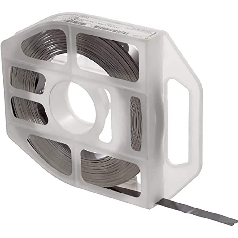 Band Clamps; Clamp Type: Banding; Material: Stainless Steel; Number of Pieces: 1; Material Grade: 201; Includes: 100™/Roll; System Of Measurement: Decimal Inch MPN:C206C9-P900