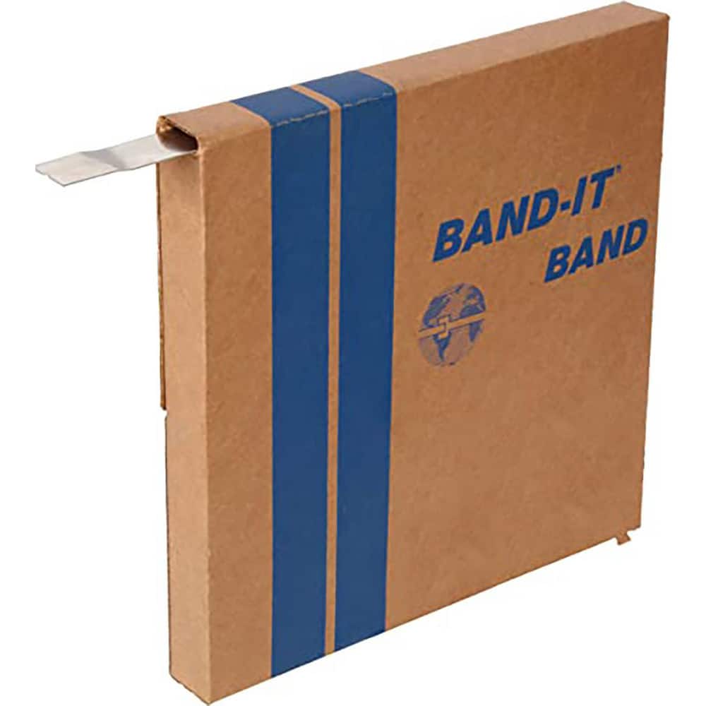 Band Clamps, Clamp Type: Banding , Material: Stainless Steel , Number of Pieces: 1 , Material Grade: 316 , Includes: 100/Roll  MPN:C40299