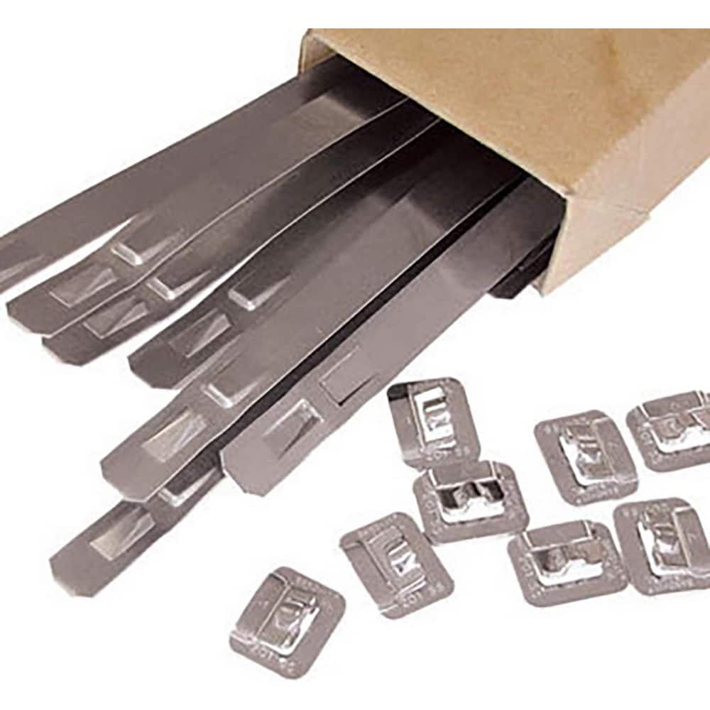 Band Clamps; Clamp Type: Ultra-Lok Pre-Sized Band; Maximum Diameter (Decimal Inch): 7.0000; Maximum Diameter (Inch - Fraction - 4 Decimals): 7; Material: Stainless Steel; Number of Pieces: 50; Material Grade: 201 MPN:UL1032 - Pkg Qty 50