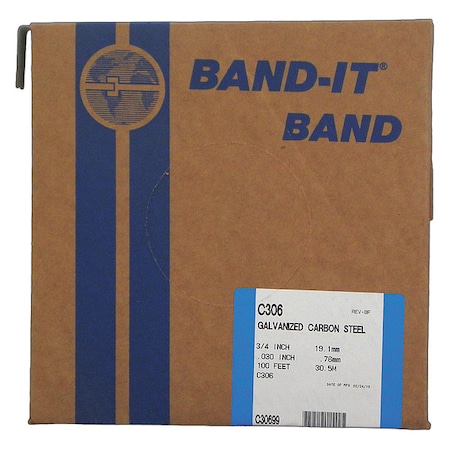 Band, Gcs, 3/4 X 0.030 X 100 RL/100Ft MPN:C30699