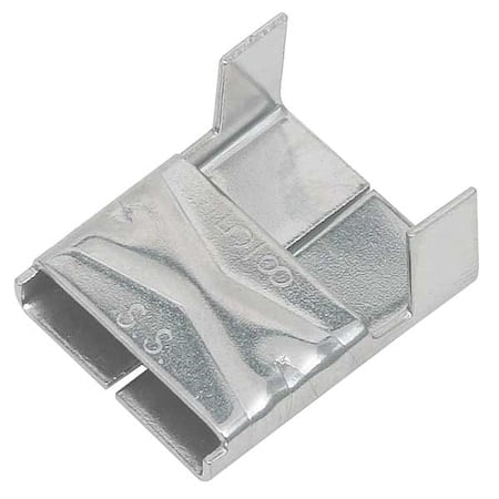 BandingClip, StainlessSteel, Flat, PK50 MPN:GRC155