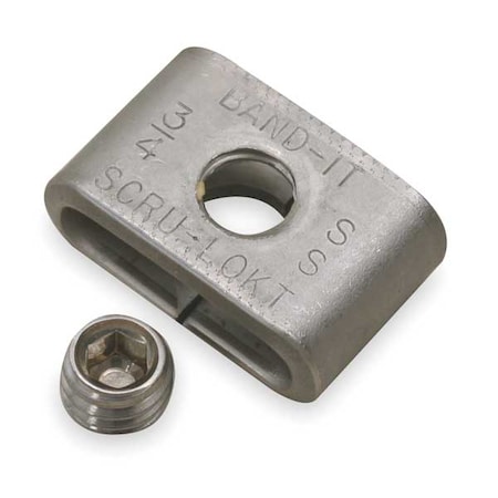 StrappingBuckle, StainlessSteel, Flat, PK10 MPN:GRC726
