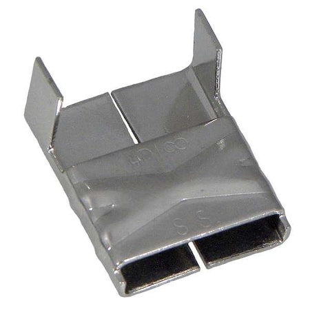 BandingClip, StainlessSteel, Flat, PK100 MPN:GRE455