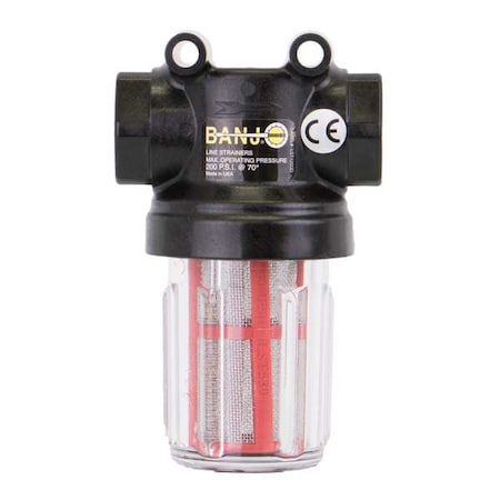 Inline Strainer, 4 1/4 in H, 595 micron MPN:LSTM050-30C