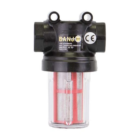 Inline Strainer, 4 1/4 in H, 595 micron MPN:LSTM075-30C