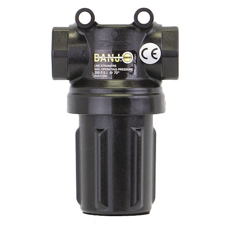 Inline Strainer, 4 1/4 in H, 177 micron MPN:LSTM075-80