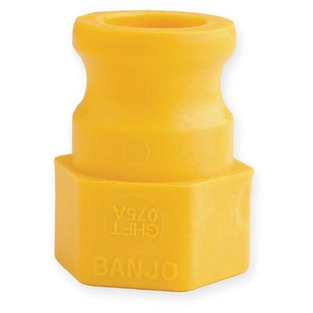 Hose to Cam Lever Adapter, Female/Male MPN:GHFT075A