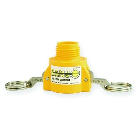 Hose to Cam Lever Adapter, Male/Female MPN:GHMT075B