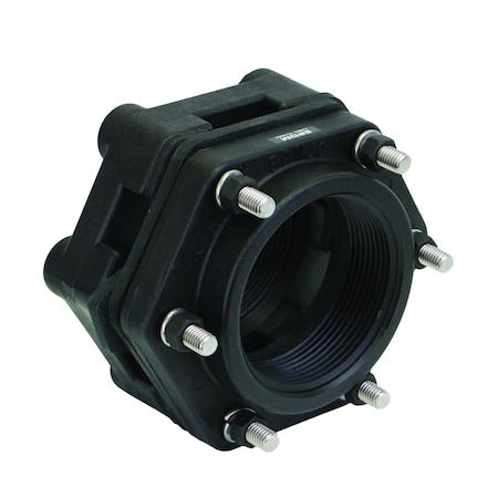 BulkheadTankFitting, PP, 3in, 3in MPN:BF300BD